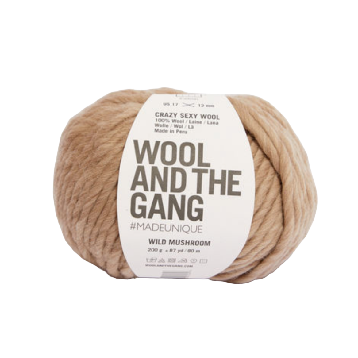 WATG Crazy Sexy Wool WILD MUSHROOM