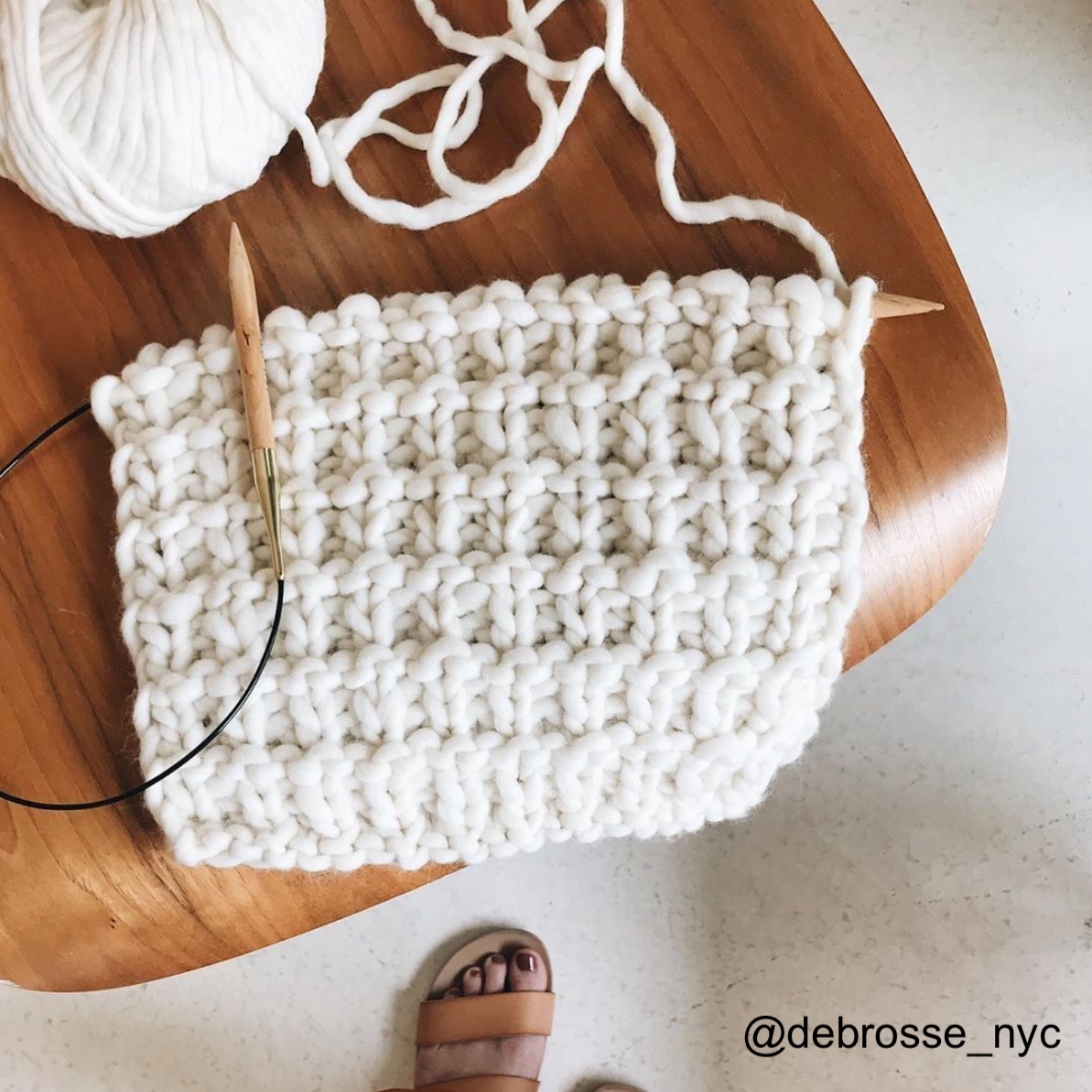 WATG Crazy Sexy Wool IVORY WHITE