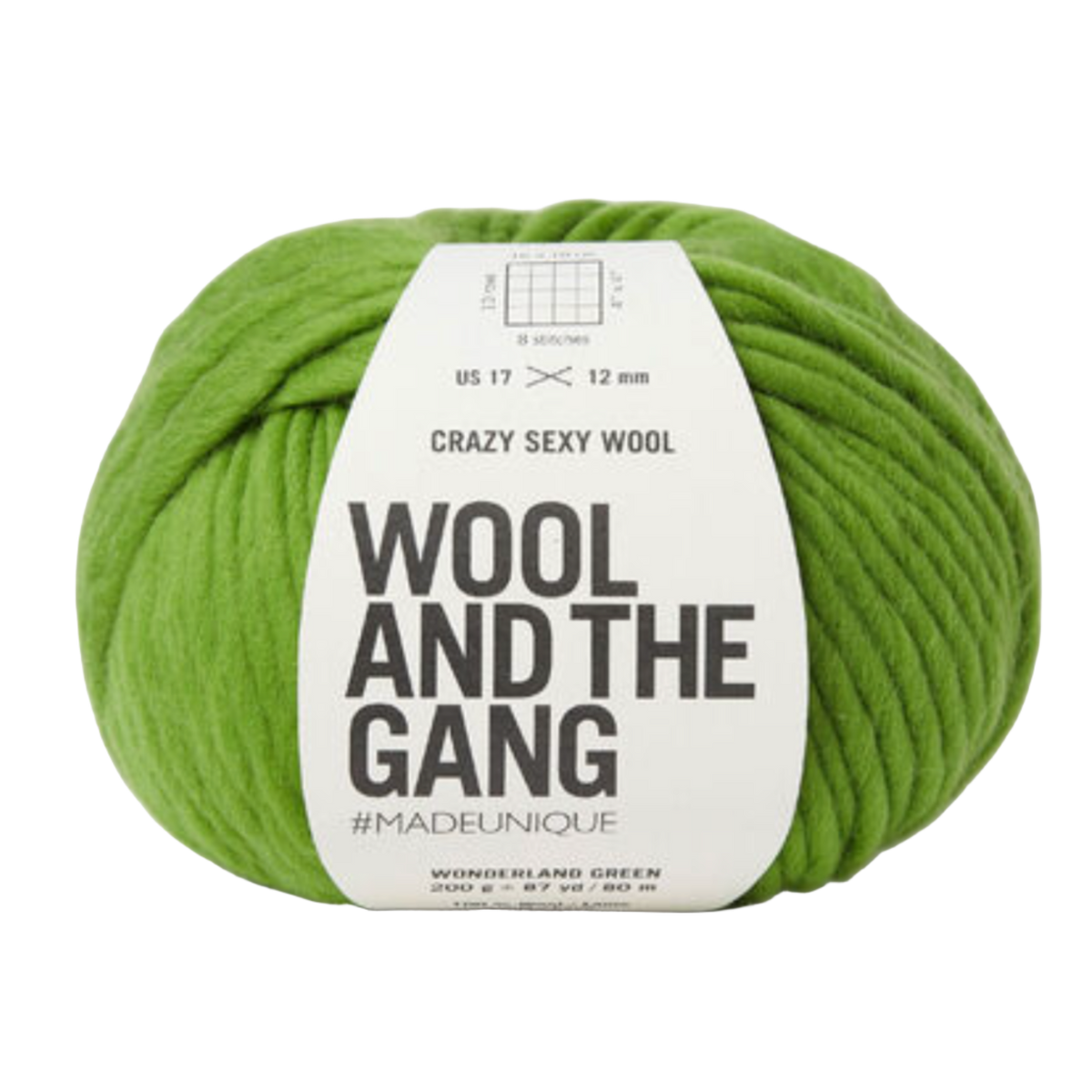 WATG Crazy Sexy Wool WONDERLAND GREEN