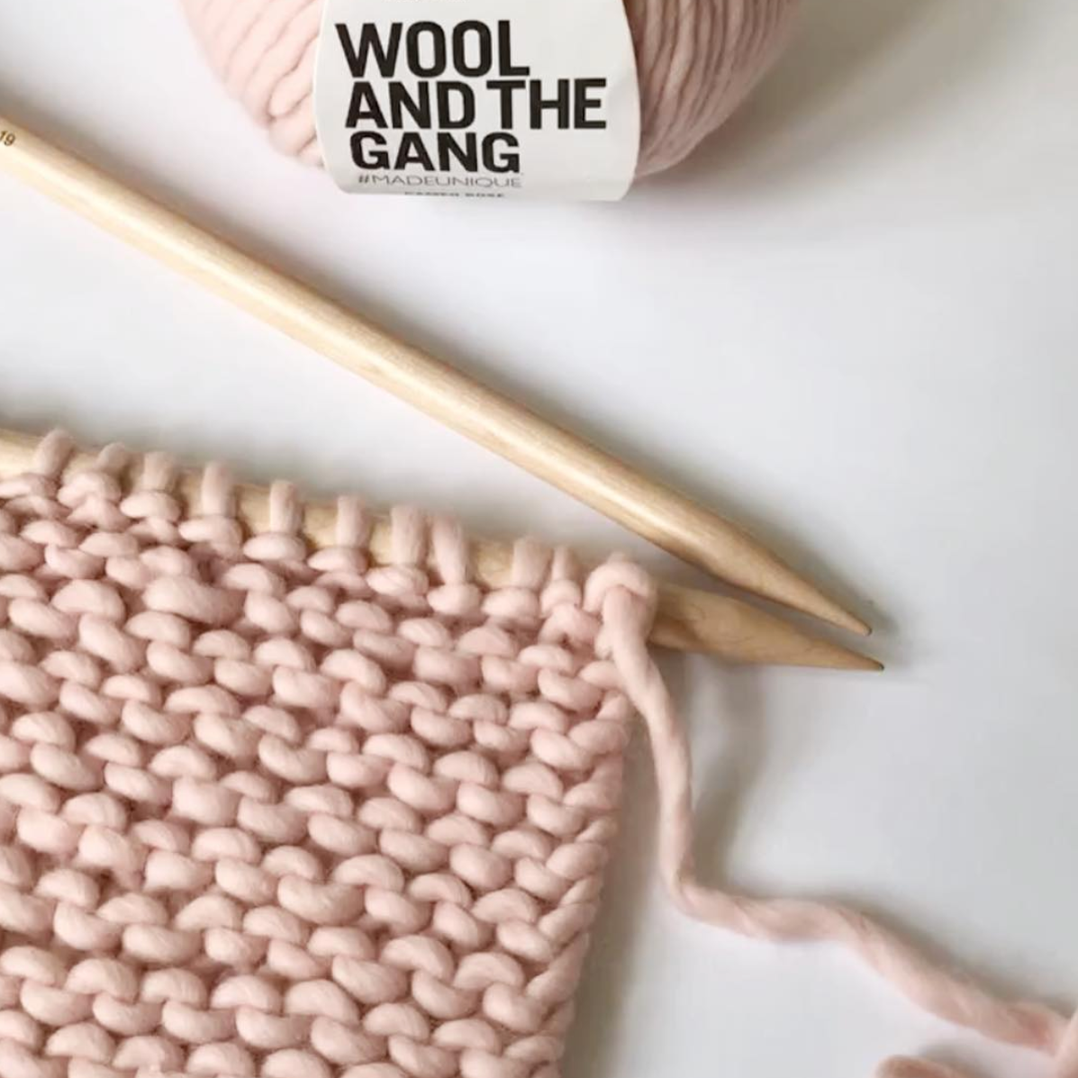 WATG Crazy Sexy Wool CAMEO ROSE