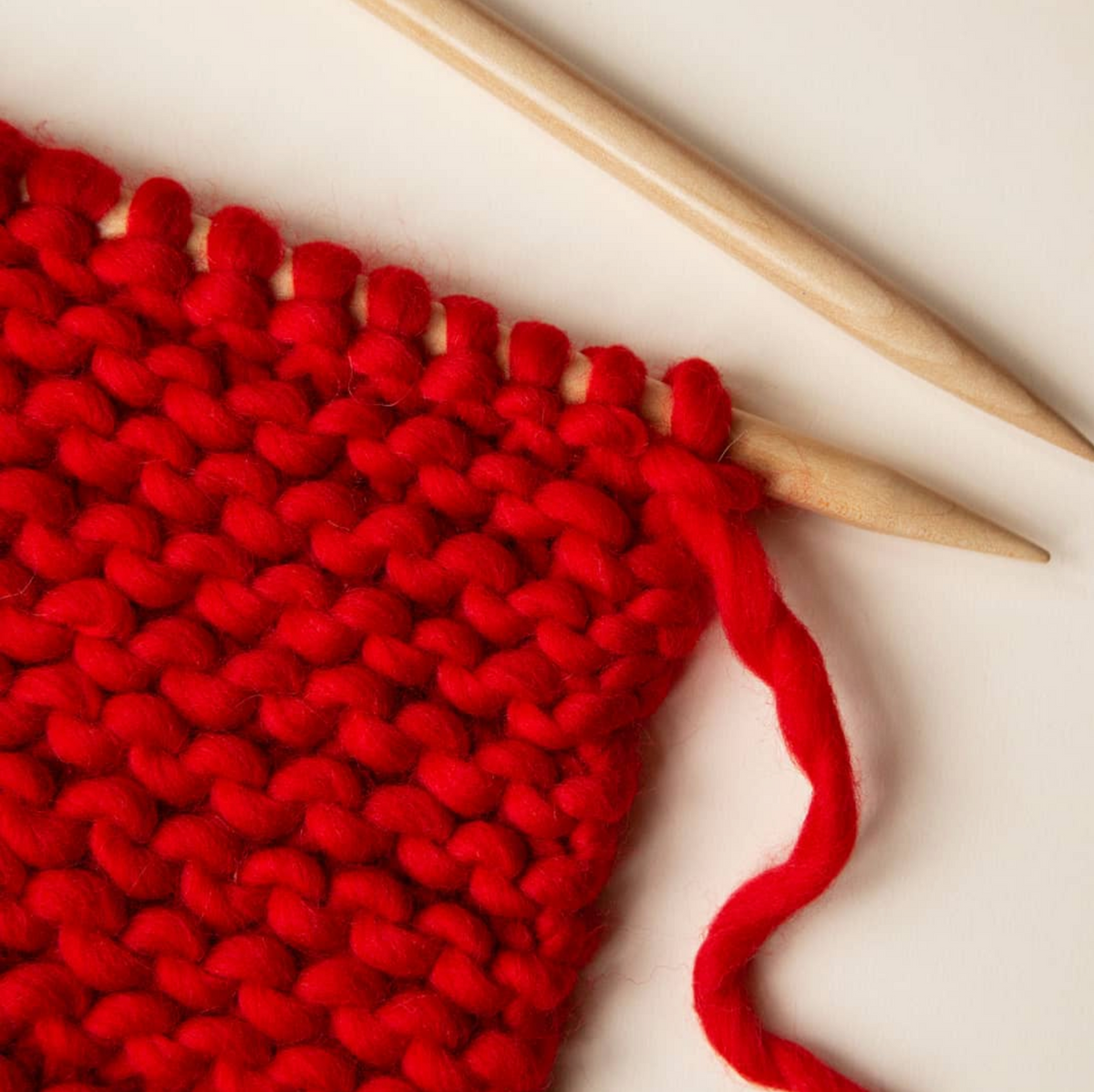 WATG Crazy Sexy Wool LIPSTICK RED