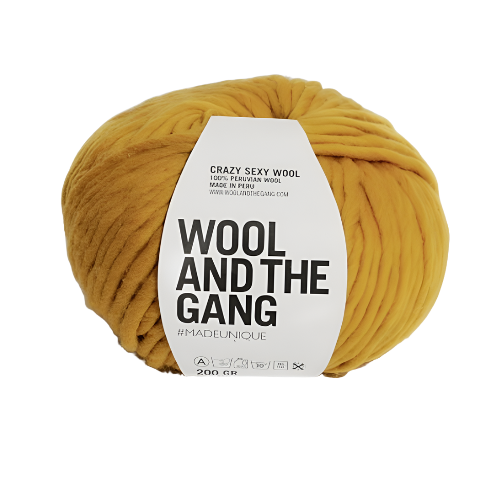 WATG Crazy Sexy Wool MUSTARD SALLY