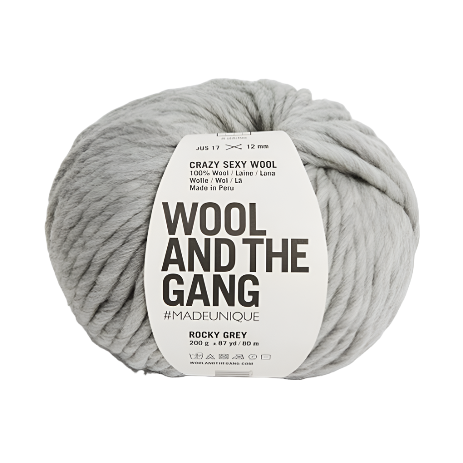 WATG Crazy Sexy Wool ROCKY GREY