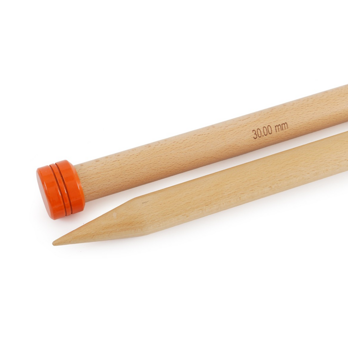 KnitPro Basix Birch 35cm Straight Needles (30mm-35mm)