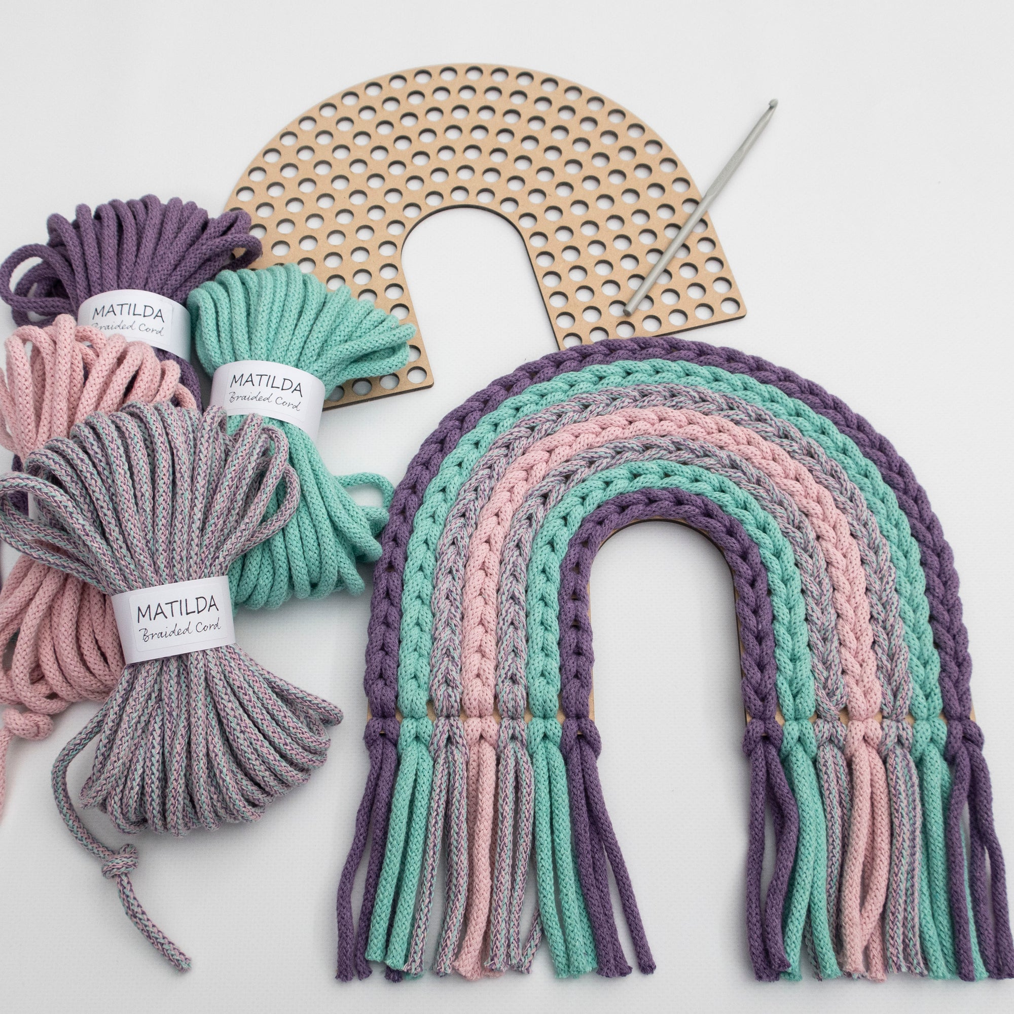 Crochet Rainbow Tutorial