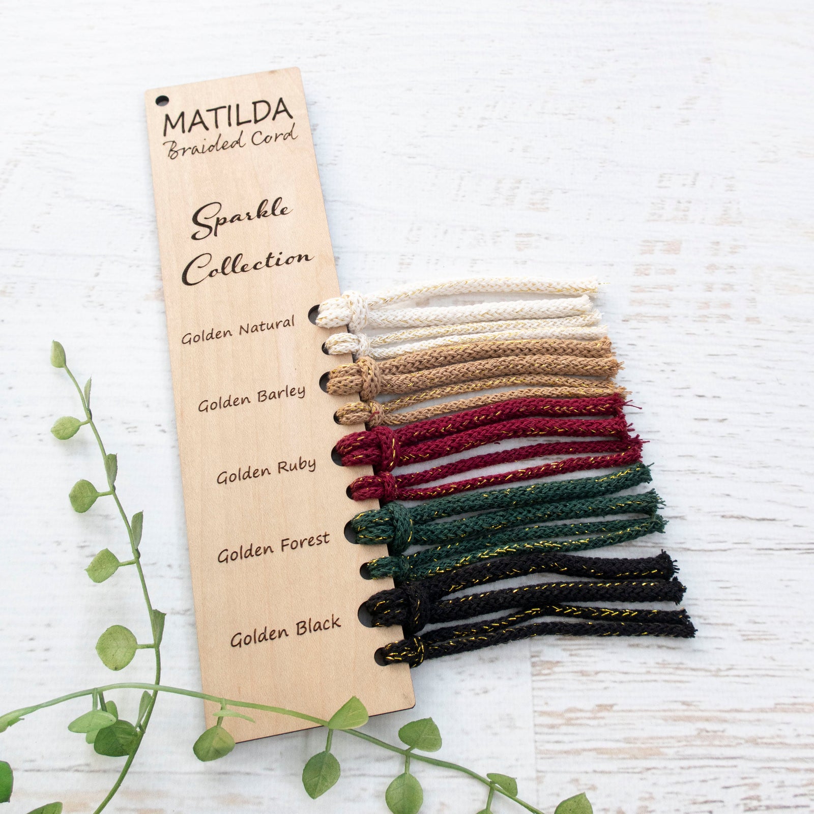 Matilda Braided Cord Sparkles