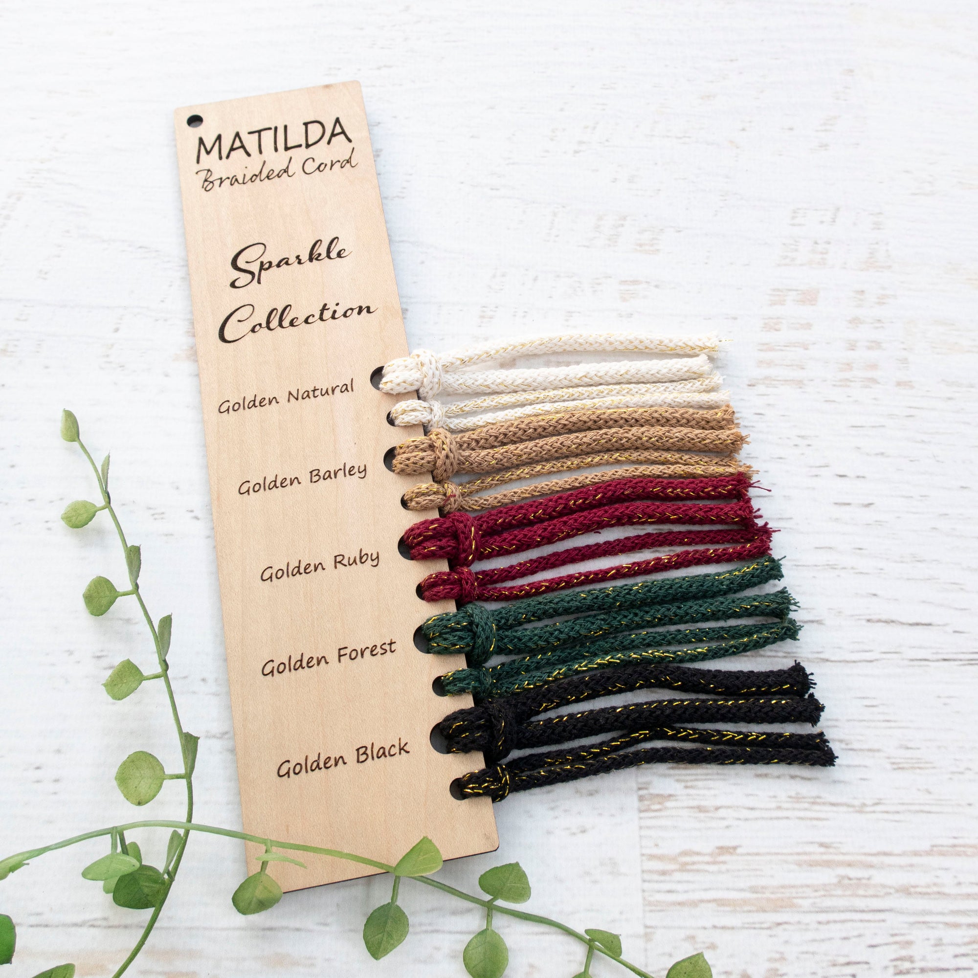 Matilda Braided Cord Sparkles