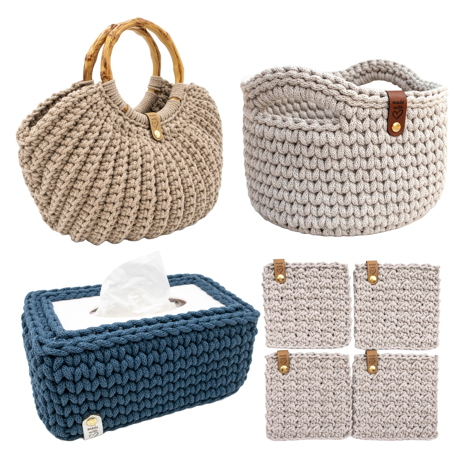 DIY Kits: Bags, Baskets, Homewares