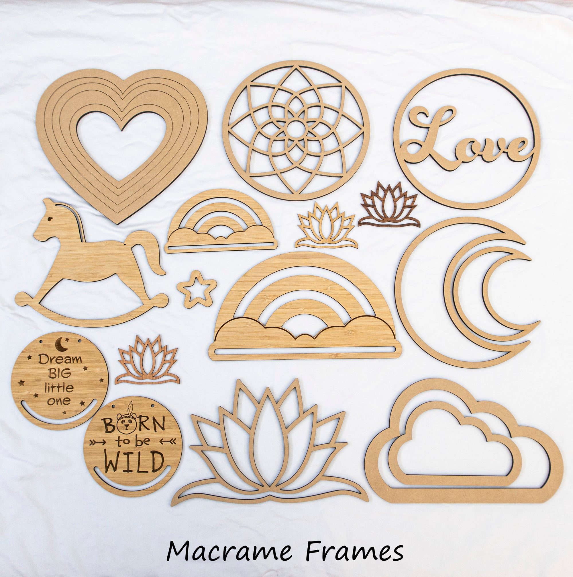 Macrame + Crochet Frames