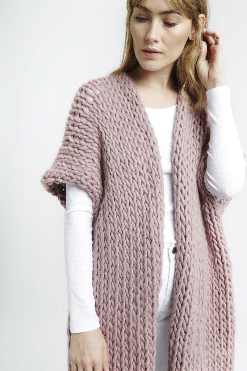 WATG All Over You Wrap KNITTING Pattern.