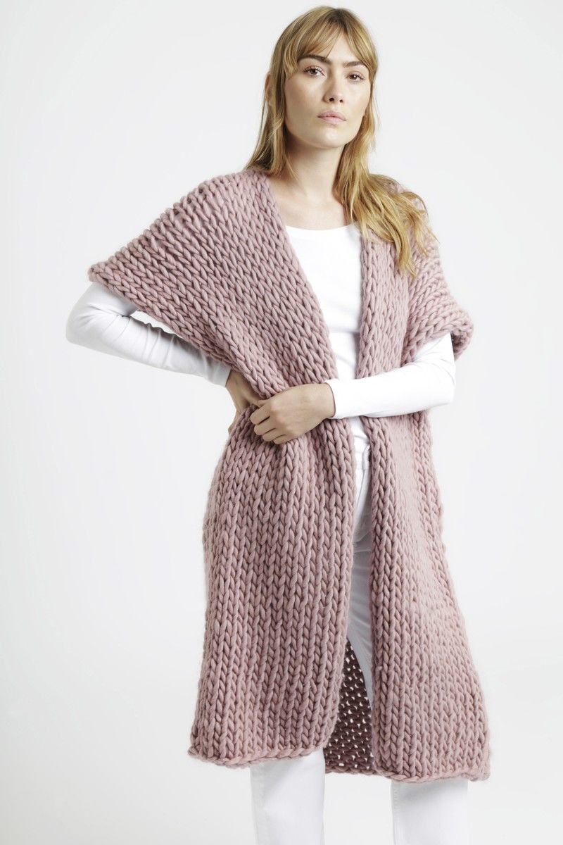 WATG All Over You Wrap KNITTING Pattern.