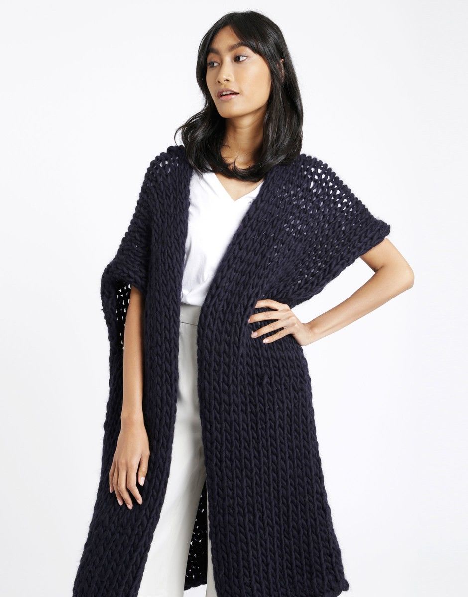 WATG All Over You Wrap KNITTING Pattern.