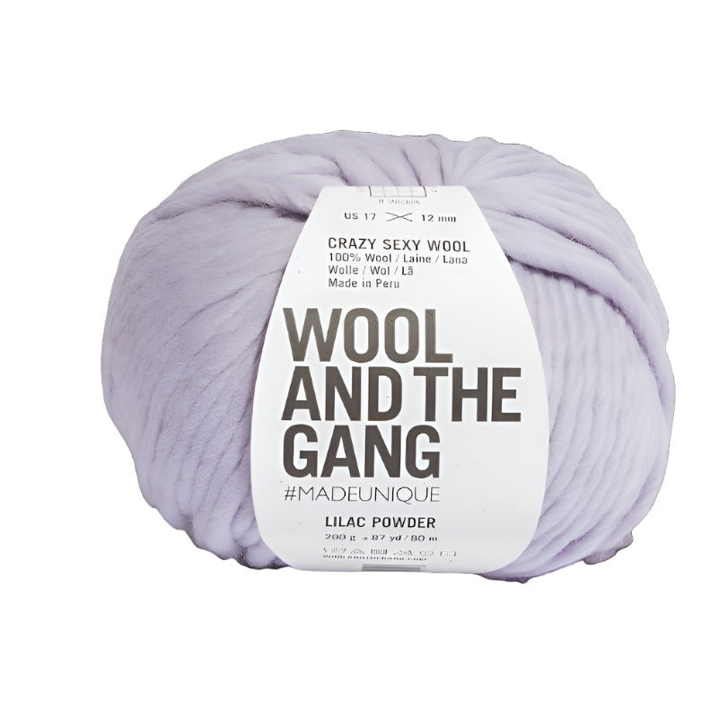 WATG Crazy Sexy Wool LILAC POWDER