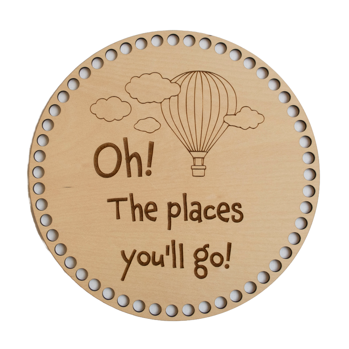 Crochet Basket Kit 22cm incl. Leather Handles