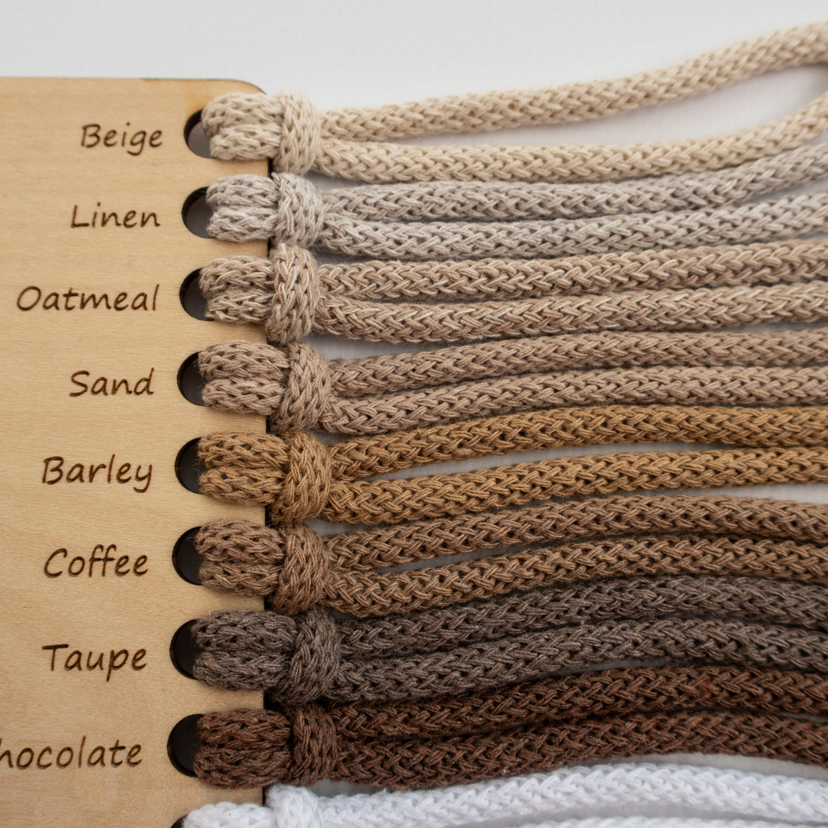 MATILDA Braided Cord LINEN 3mm 100m