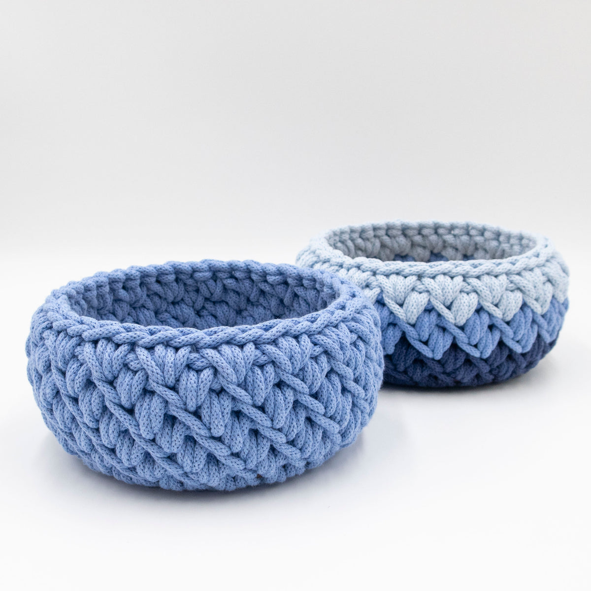Crochet Basket Kit - 16cm - Goose Feet Stitch