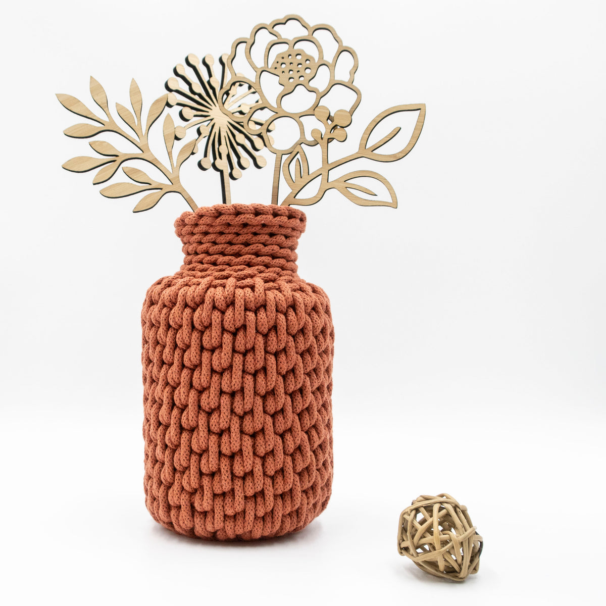 Matilda Braided Cord PUMPKIN 5mm 200m