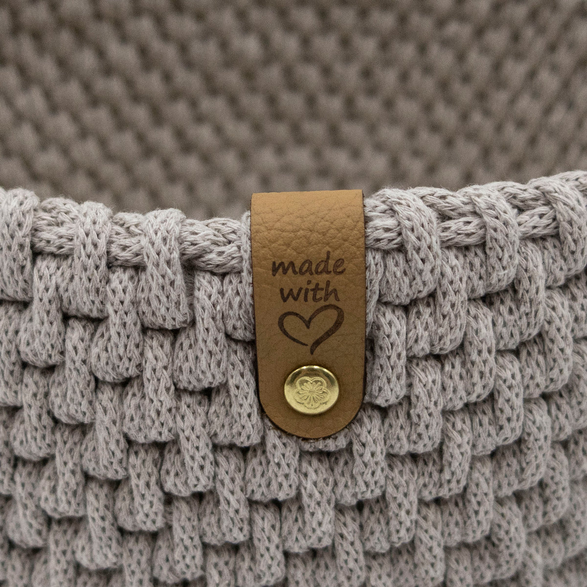 Crochet Rattan Basket Kit 22cm