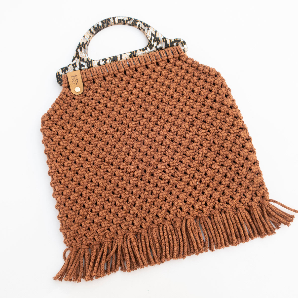 Macrame Handbag with Tassels KIT