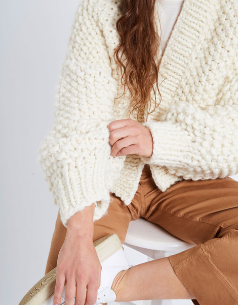 WATG Iris Cardigan KNITTING Pattern