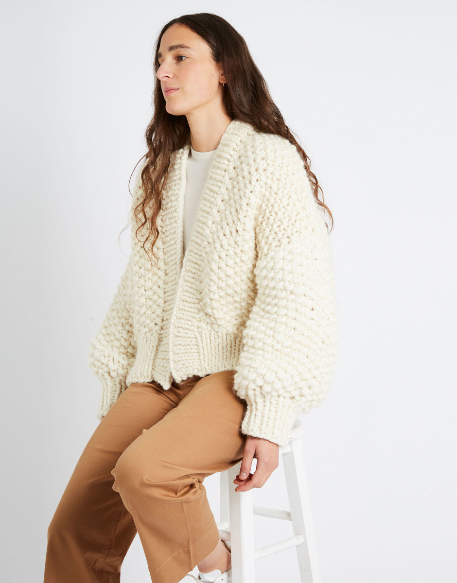 WATG Iris Cardigan KNITTING Pattern