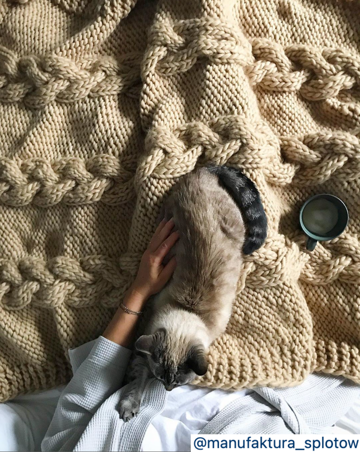 WATG Let Go Blanket KNITTING Pattern