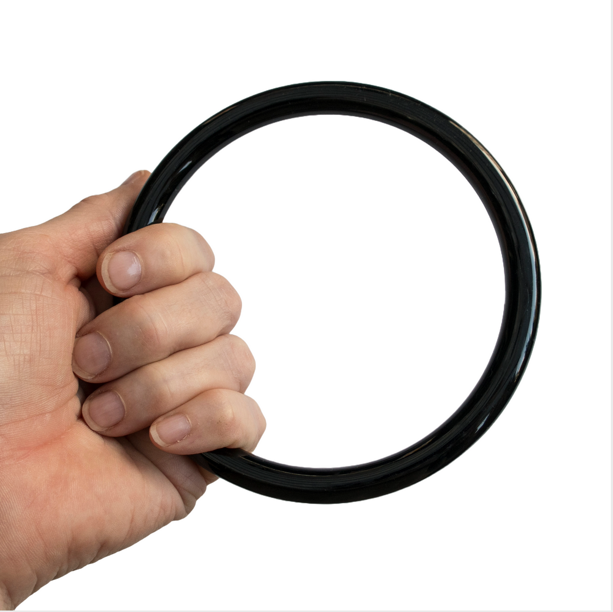 Handbag Handles - Round BLACK