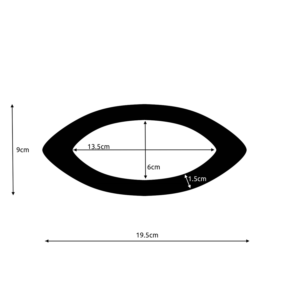 Handbag Handles - Solid Timber