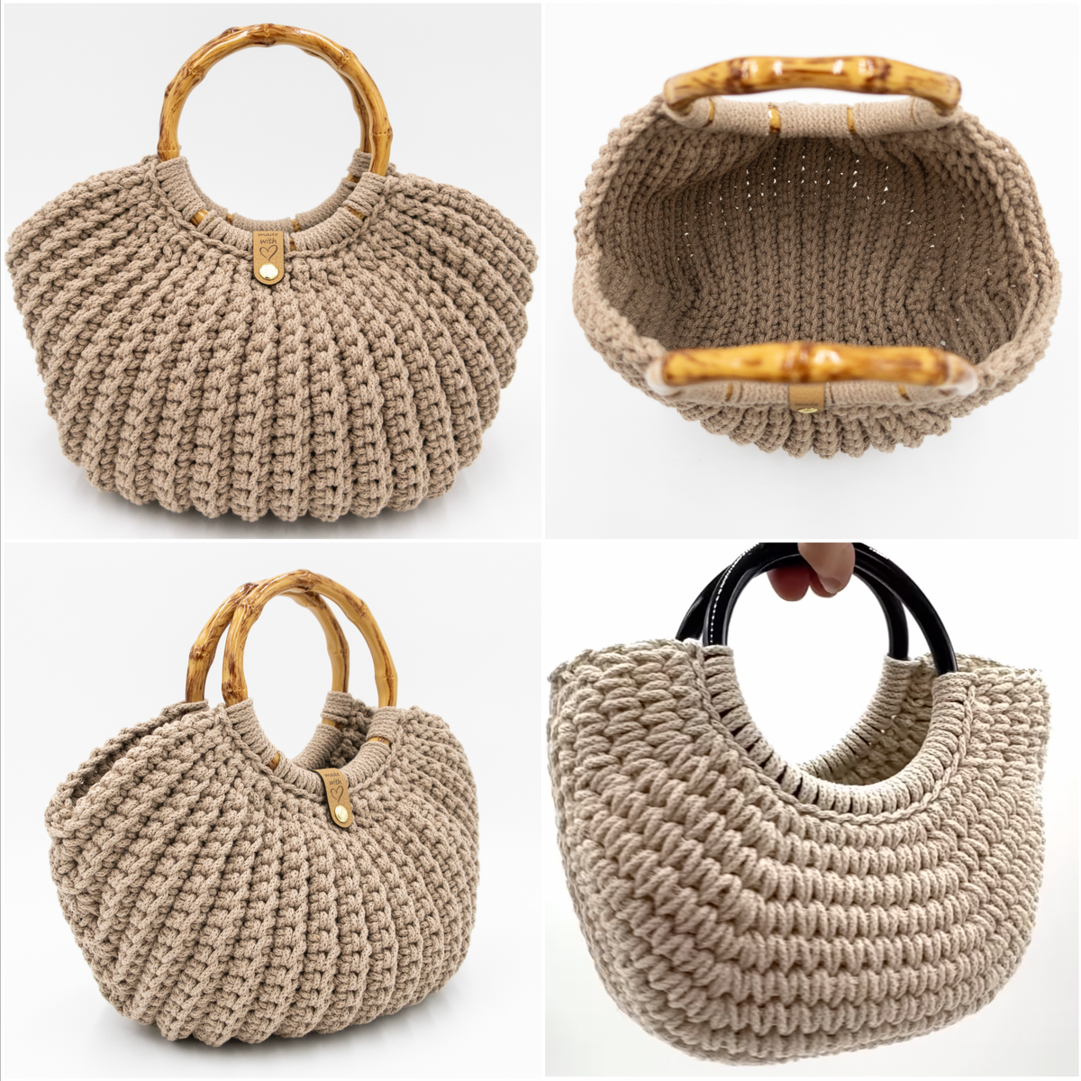 Handbag Kit - Round Handles