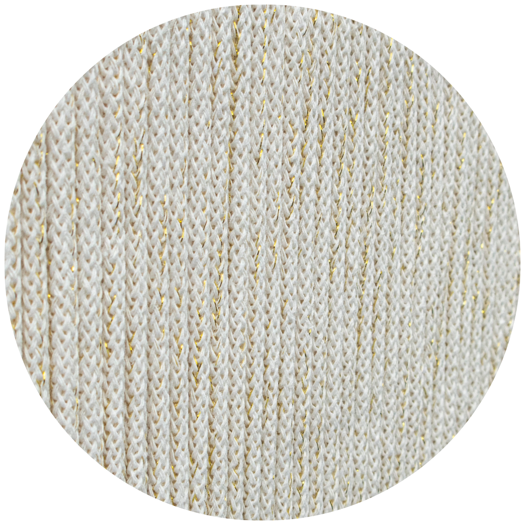 Matilda Braided Cord GOLDEN NATURAL 5mm 100m