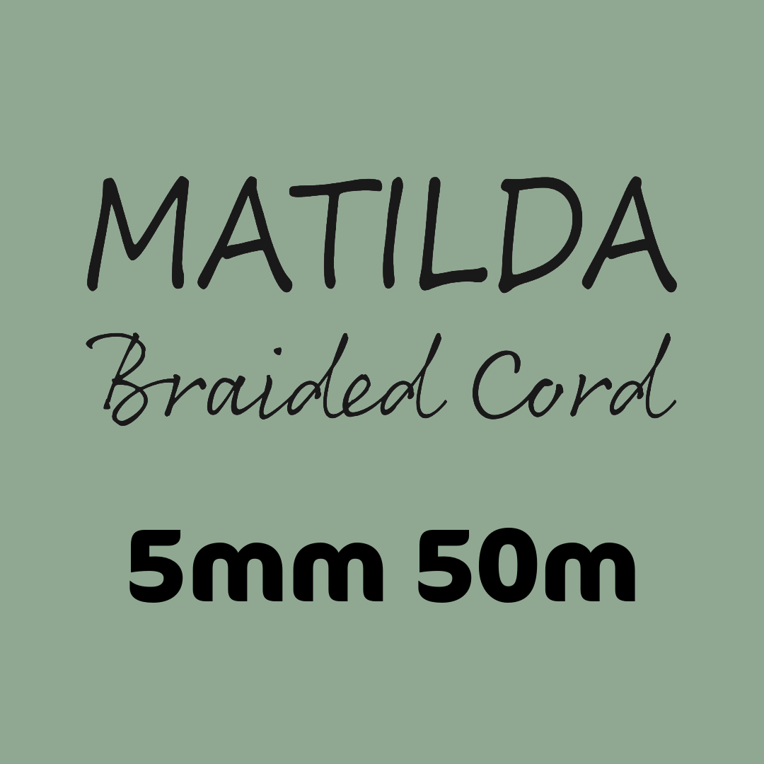 MATILDA Braided Cord 5mm 50m