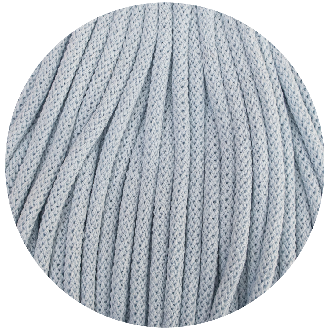 Matilda Braided Cord POWDER BLUE 5mm 200m