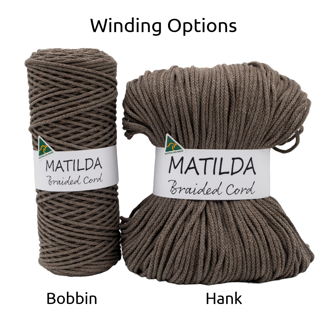 MATILDA Braided Cord JEANS 3mm 200m