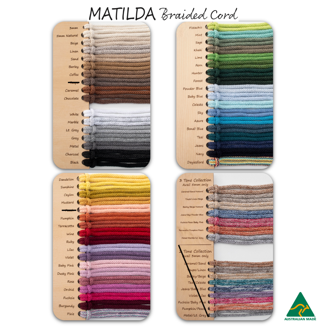 Crochet Basket Kit 22cm incl. Leather Handles Mother&#39;s Day