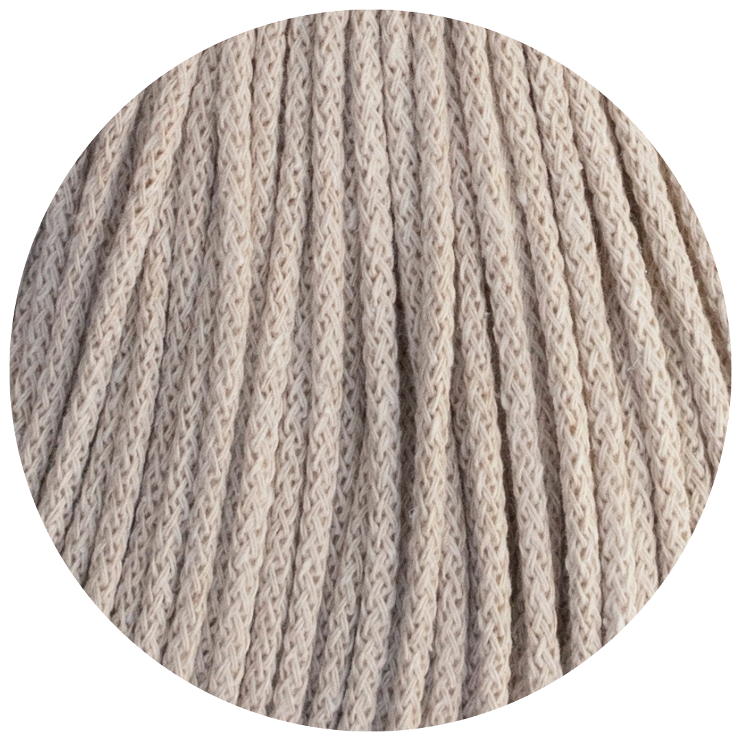 MATILDA Braided Cord BEIGE 3mm 200m