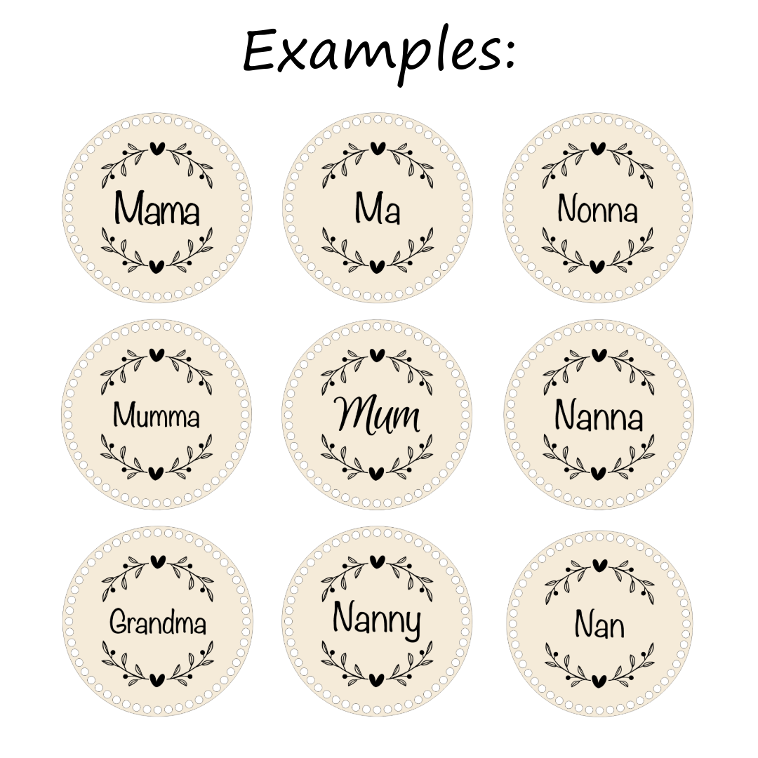 Crochet Basket Kit 22cm incl. Leather Handles Mother&#39;s Day