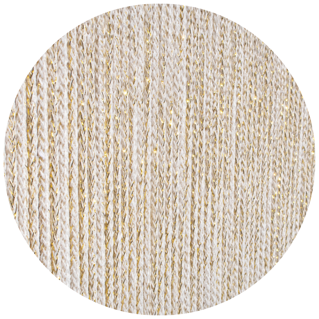 MATILDA Braided Cord GOLDEN NATURAL 3mm 100m