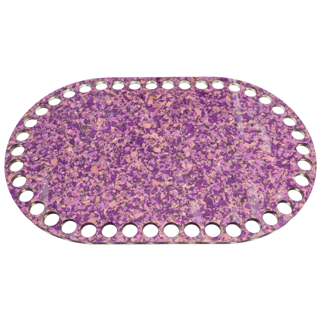 Basket Bases ACRYLIC GLITTER OPAQUE