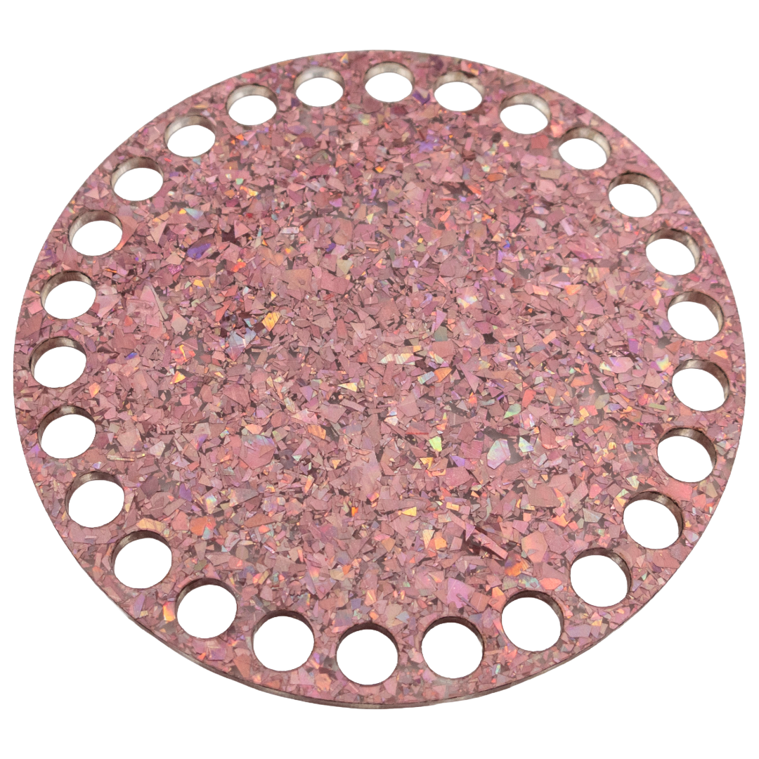 Basket Bases ACRYLIC GLITTER OPAQUE