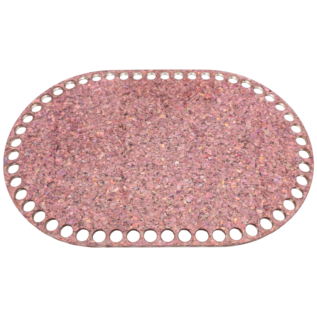 Basket Bases ACRYLIC GLITTER OPAQUE