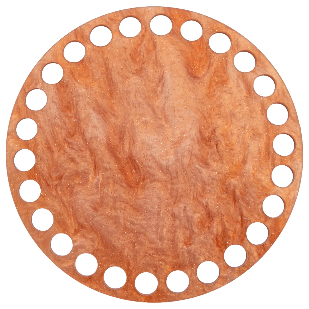 Basket Bases ACRYLIC GLITTER OPAQUE