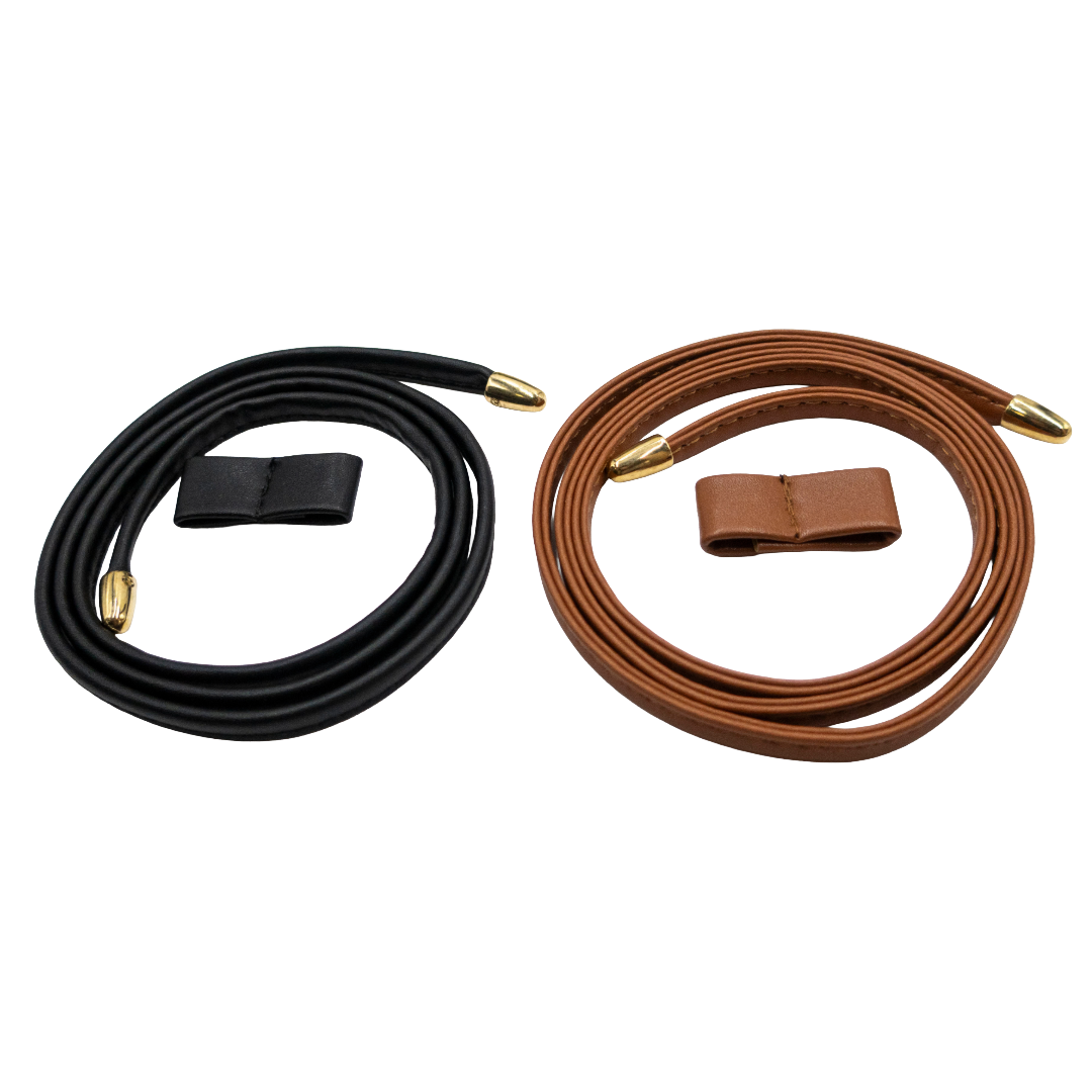 Drawstring PU Leather