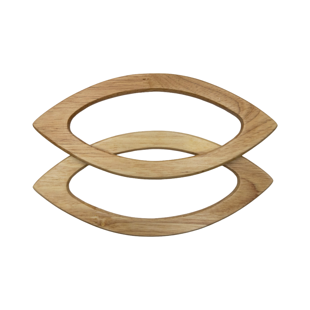 Handbag Handles - Solid Timber