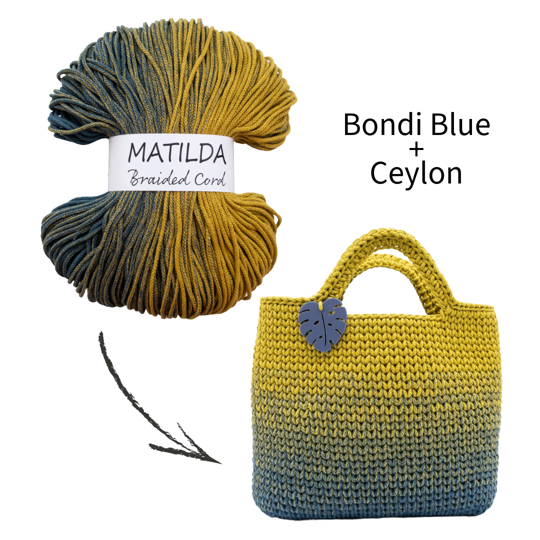 MATILDA Braided Cord OMBRE 3mm 200m