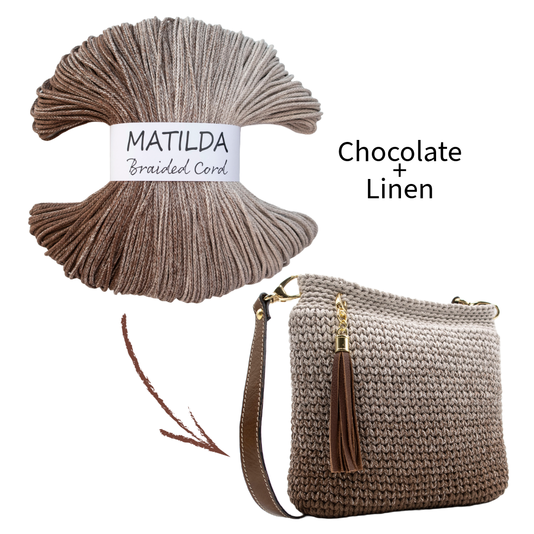 MATILDA Braided Cord OMBRE 3mm 200m