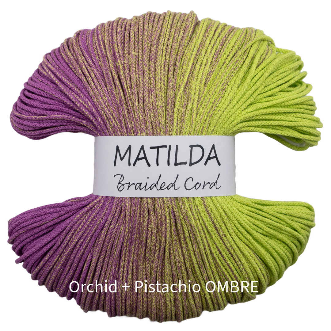MATILDA Braided Cord OMBRE 3mm 200m