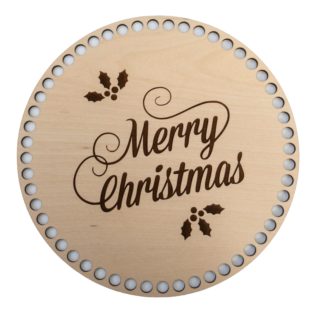 Basket Bases MERRY CHRISTMAS