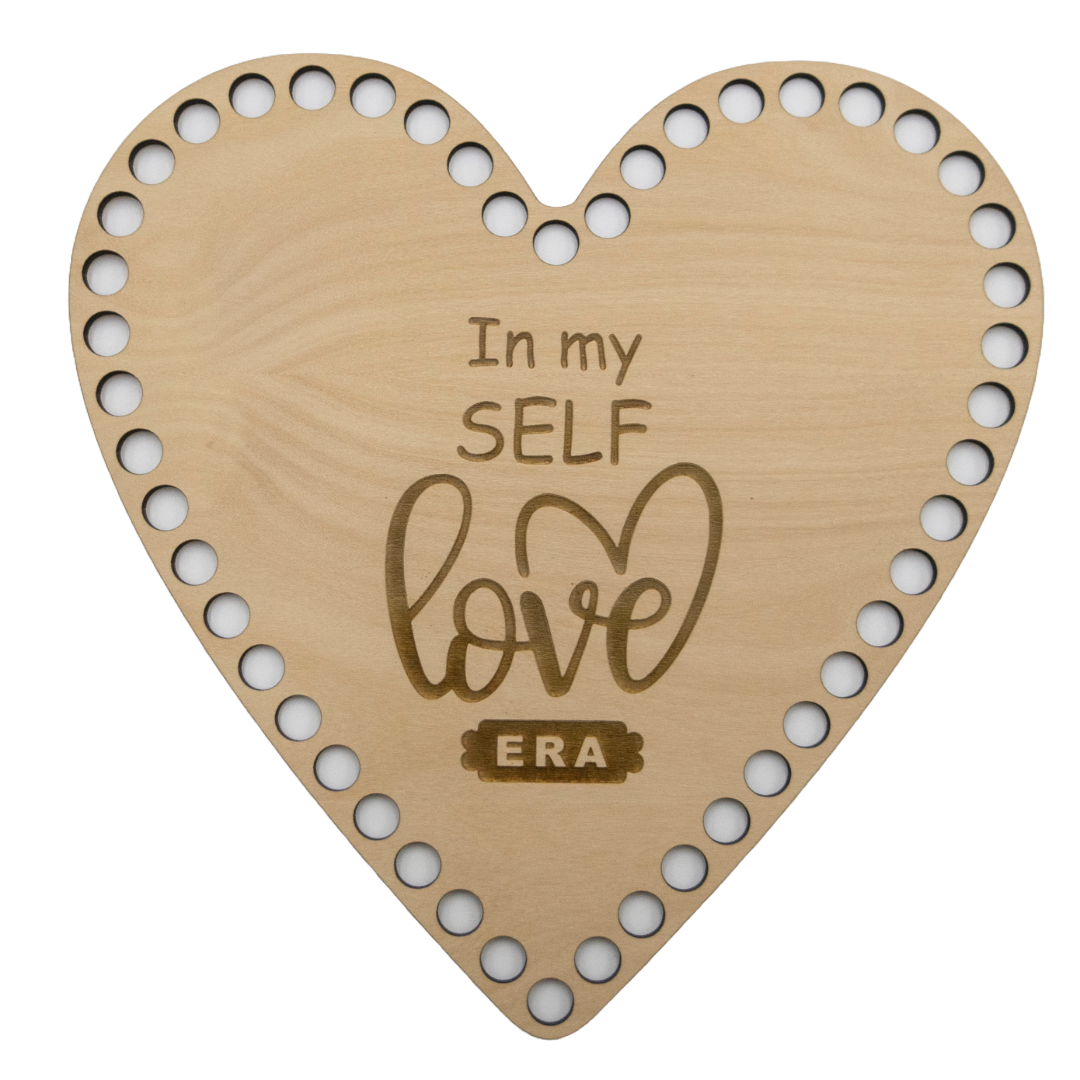 Crochet Basket HEART Kit