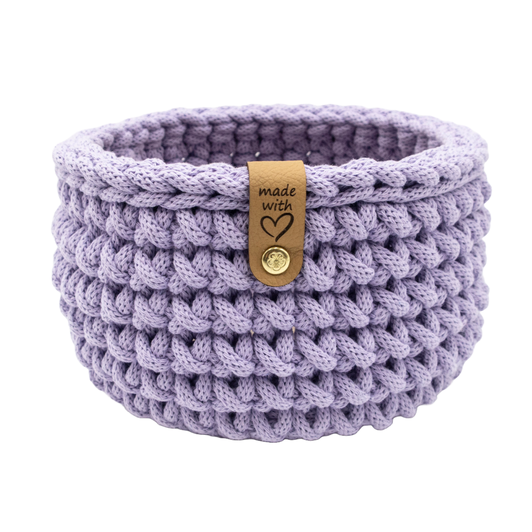 Crochet Basket Kit - 16cm - Cross Stitch