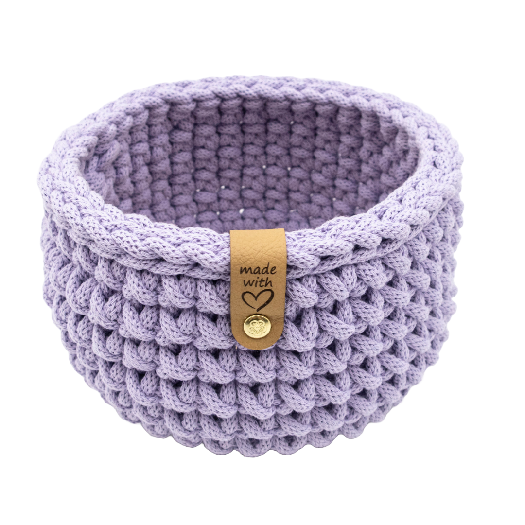 Crochet Basket Kit - 16cm - Cross Stitch